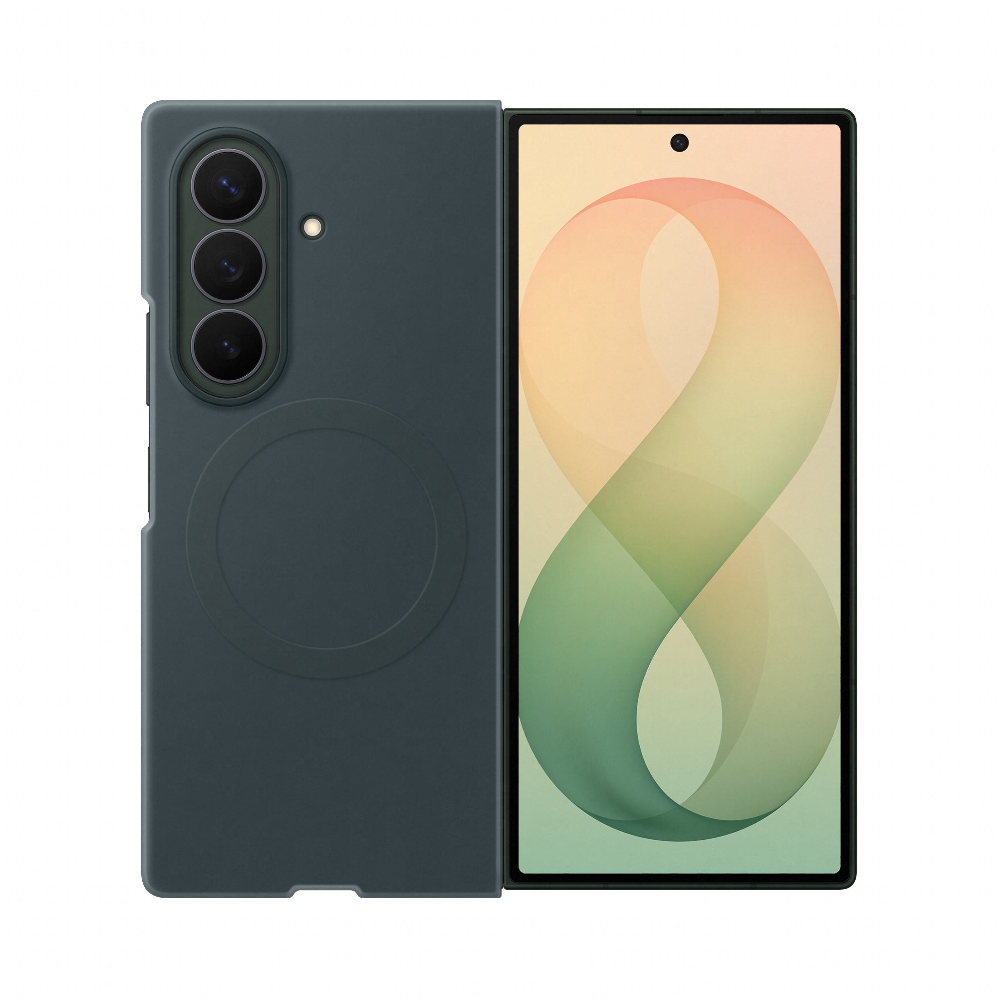 Samsung Silikon Magnet – Backcover – für Samsung Galaxy Z Fold8 – MagSafe, Silikon, Grün