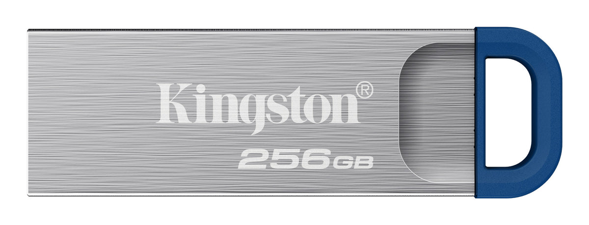 Kingston Technology Kingston DataTraveler Kyson 256 GB – USB Typ-A, USB 3.2 Gen 1, 220 MB/s, Edelstahl