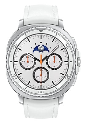 Samsung Galaxy Watch 8 Classic – Smartwatch – 46 mm, 1,3", WLAN, GPS, AMOLED, Silber