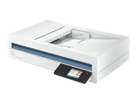 HP ScanJet Pro N4600 fnw1 – Flachbett + ADF, A4, Duplex, 40 Seiten/Min., ADF 100 Blatt, WLAN/LAN, 1'200 dpi