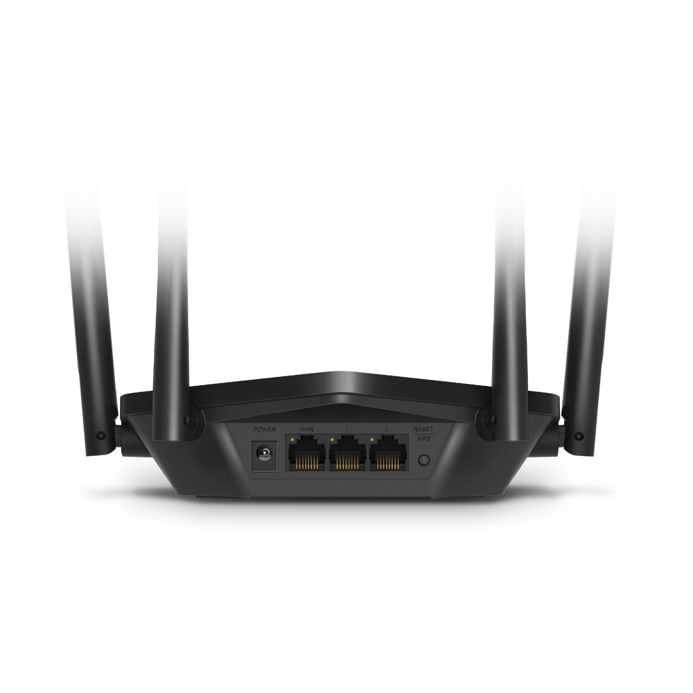 Mercusys MR60X – WLAN-Router – Wi-Fi 6 Dual-Band (2,4/5 GHz), 1,5 Gbit/s