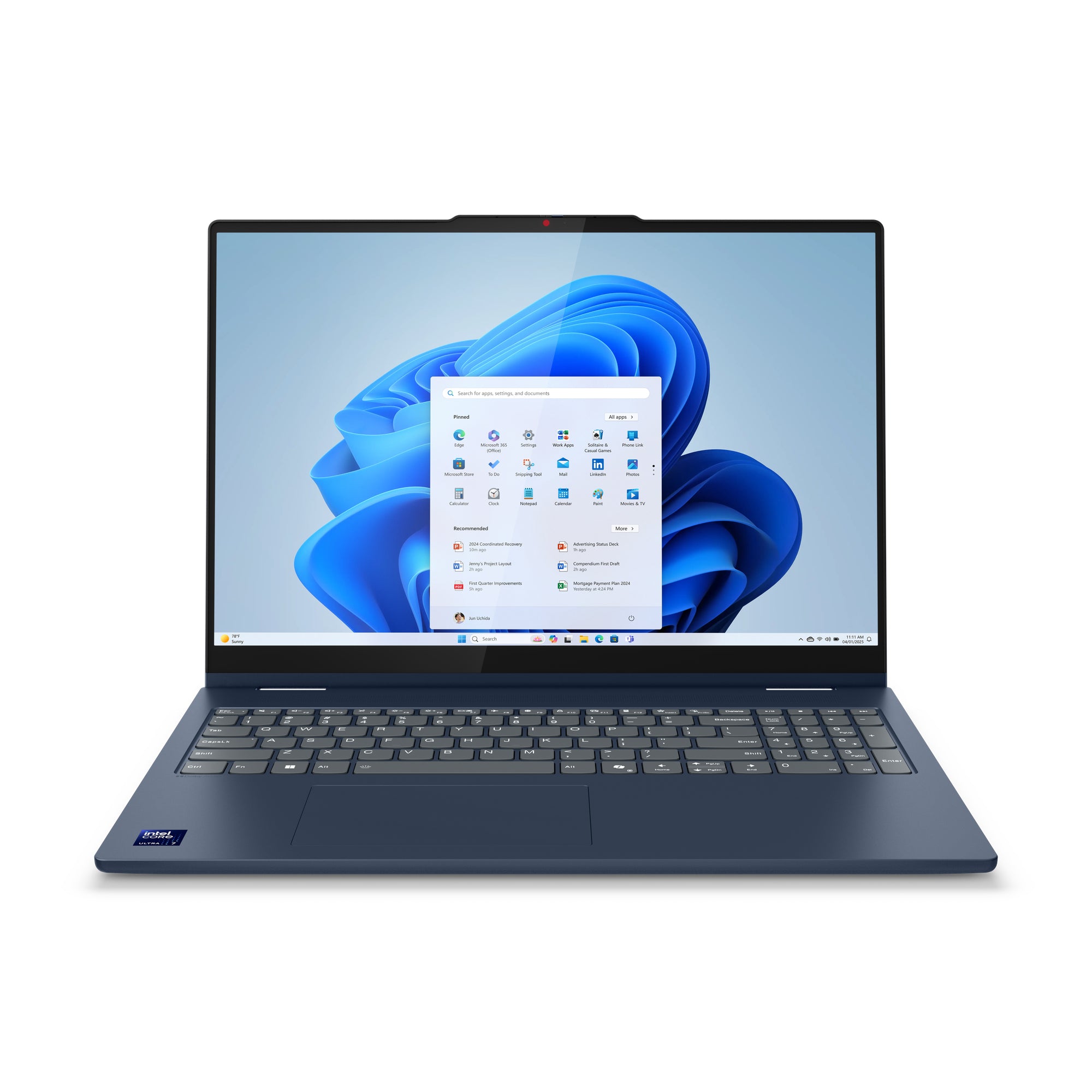 Lenovo IdeaPad 5 2-in-1 – 16" WUXGA Touch, Core Ultra 5 225U, 16 GB, 512 GB SSD, Win 11 Home, QWERTZ (CH)