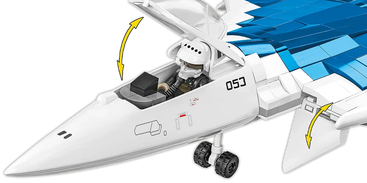 COBI 3D Puzzle Suchoi Su-57 – 928 Teile – Kunststoff – ab 8 J.