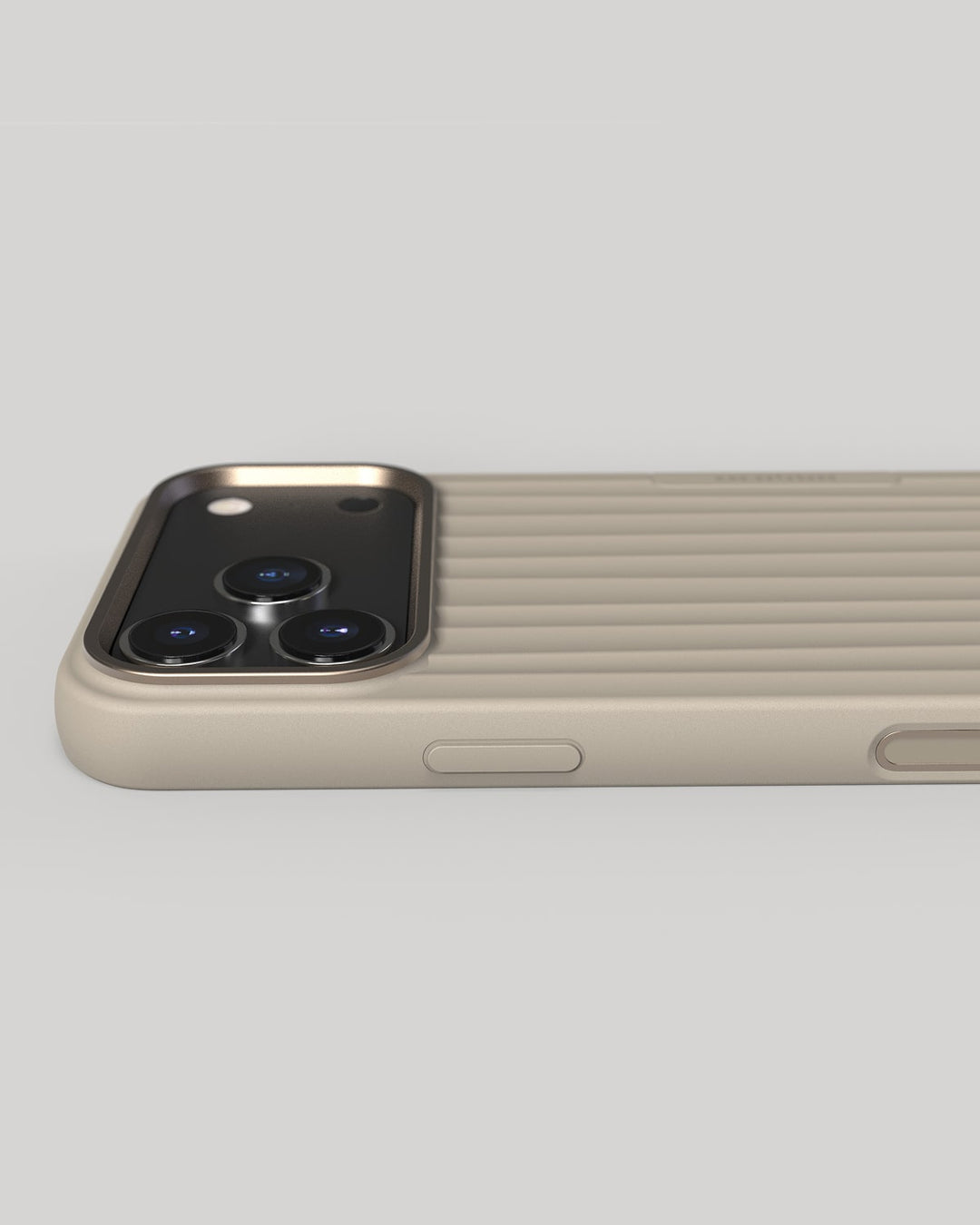 Nudient – Backcover Bold – für Apple iPhone 17 Pro Max – beige – MagSafe kompatibel