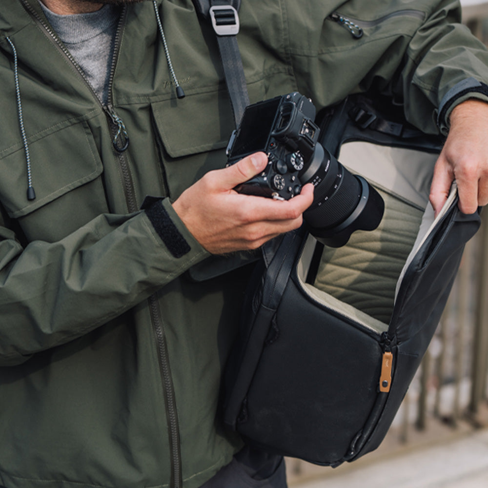 PGYTECH OneGo 2 Kamerarucksack – 25 l, Polyester, spritzwassergeschützt – für Canon, Sony, Nikon und andere