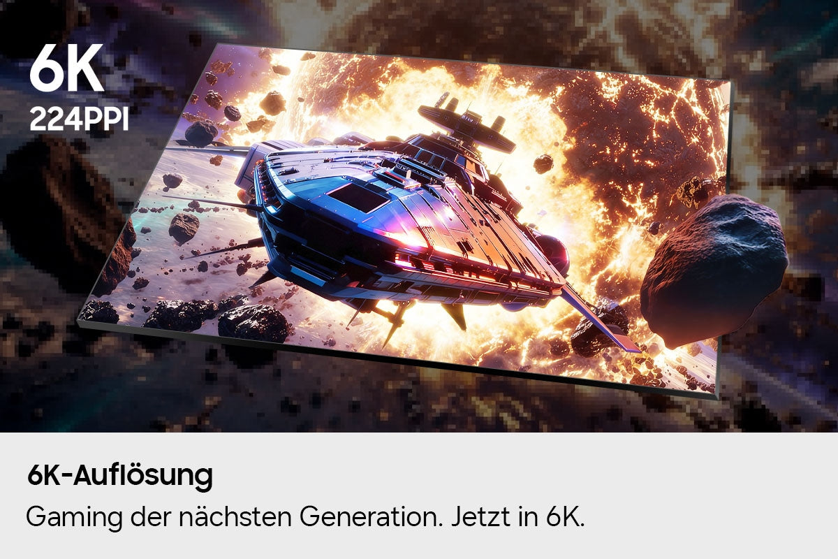 Samsung Odyssey G80HS – 32", 6144 × 3456, IPS, 330 Hz, HDR10+