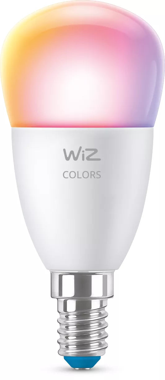 WiZ Smart-Leuchtmittel E14 P45 – RGB+CCT 2200–6500 K, 470 lm, 4,9 W, Bluetooth – IP20 – 1 Stk.
