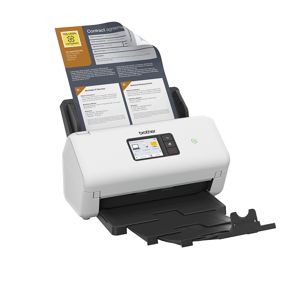 Brother ADS-4500W – Dokumentenscanner, A4, 600 dpi