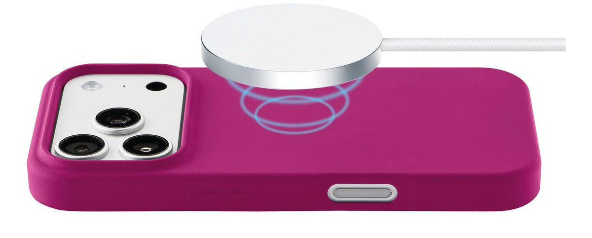 Cellularline Sensation Mag Backcover – für Apple iPhone 18 Pro Max, MagSafe, Silikon, Pink
