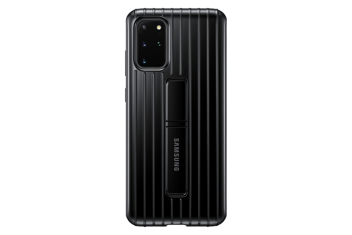 Samsung Backcover – für Samsung Galaxy S20+, mit Ständer, Schwarz