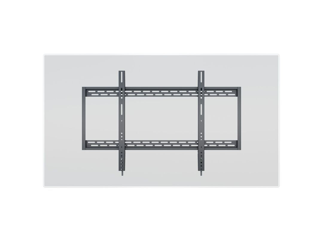Multibrackets Wandhalterung, fix, für 88", VESA 900×600, bis 100 kg, Querformat, schwarz