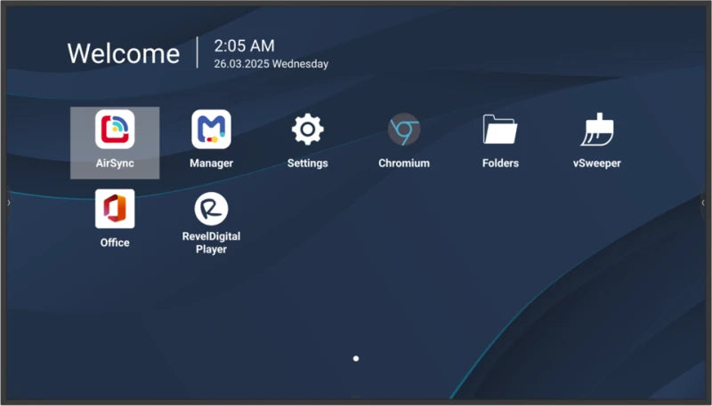 Viewsonic CDE5531-1C – Signage-Display, 55", 500 cd/m², 24/7, Android 14, USB-C