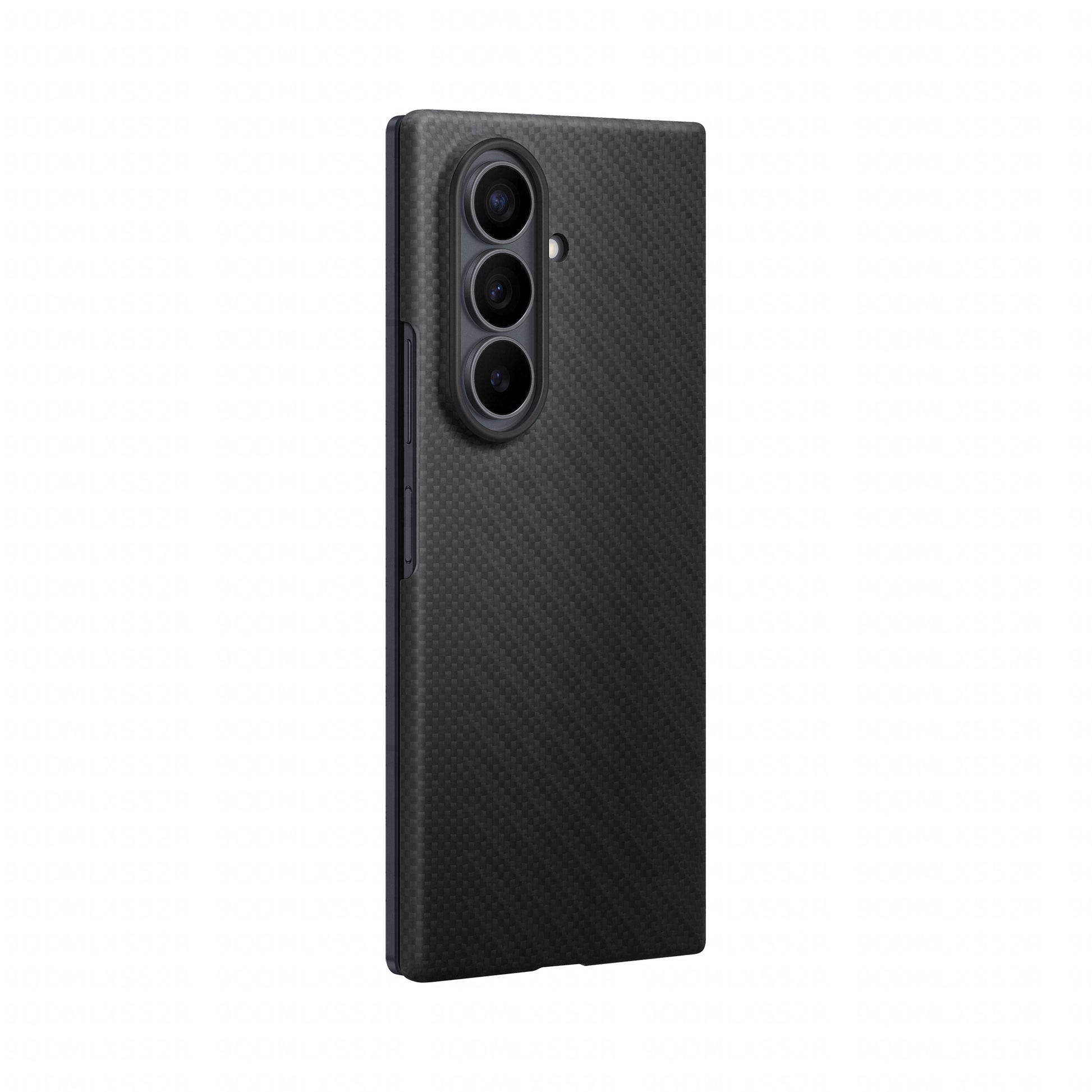 Samsung Backcover – für Samsung Galaxy Z Fold8, Carbon, Schwarz, Karbonfaser