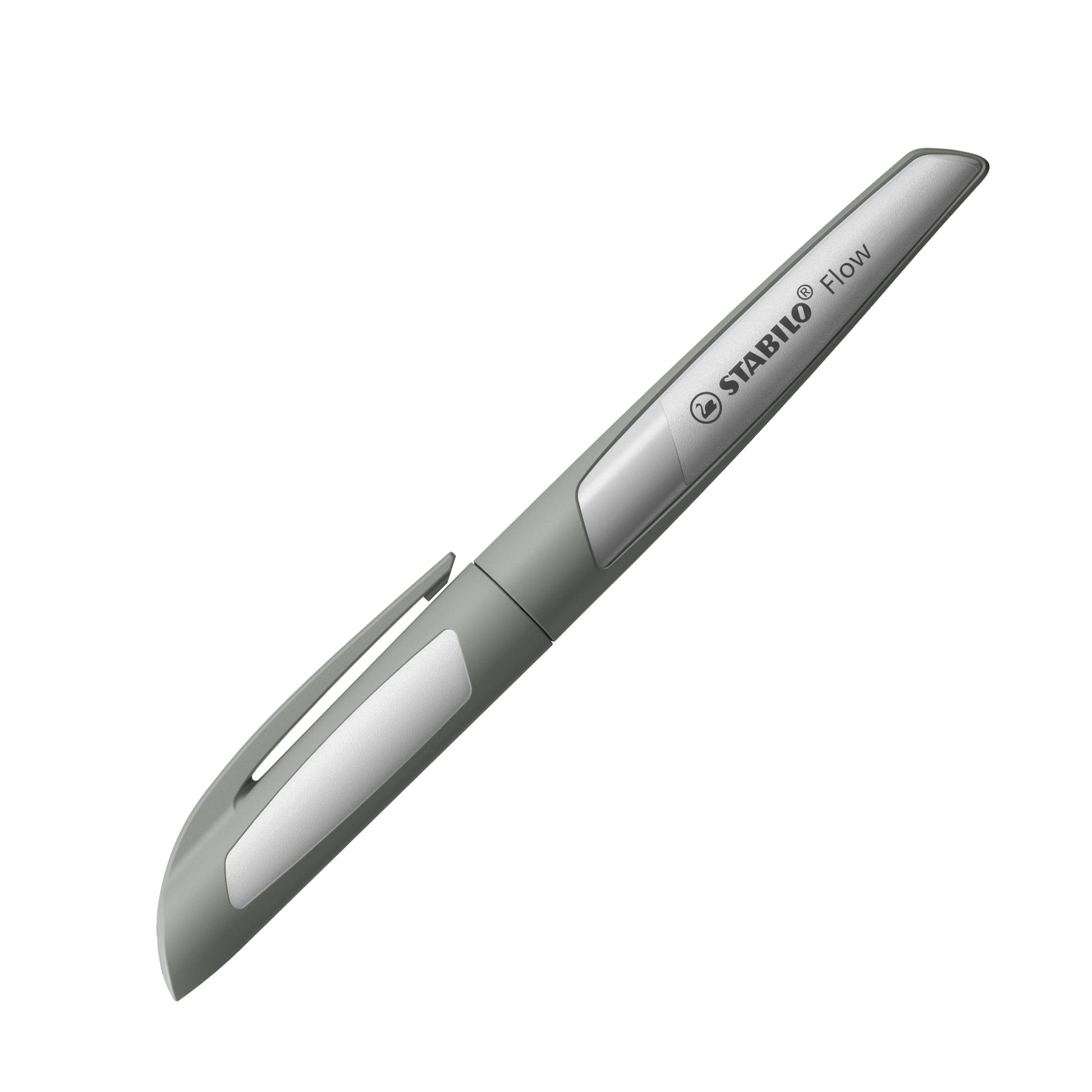 STABILO Flow MONOCHROME – Füllfederhalter – M – Grau