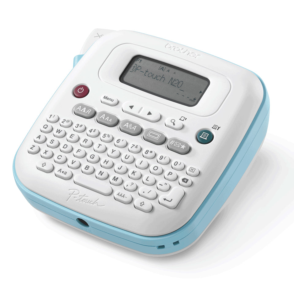 Brother P-touch PT-N20 – Beschriftungsgerät, für TZe-Bänder 12 mm, LCD-Display, Druckvorschau