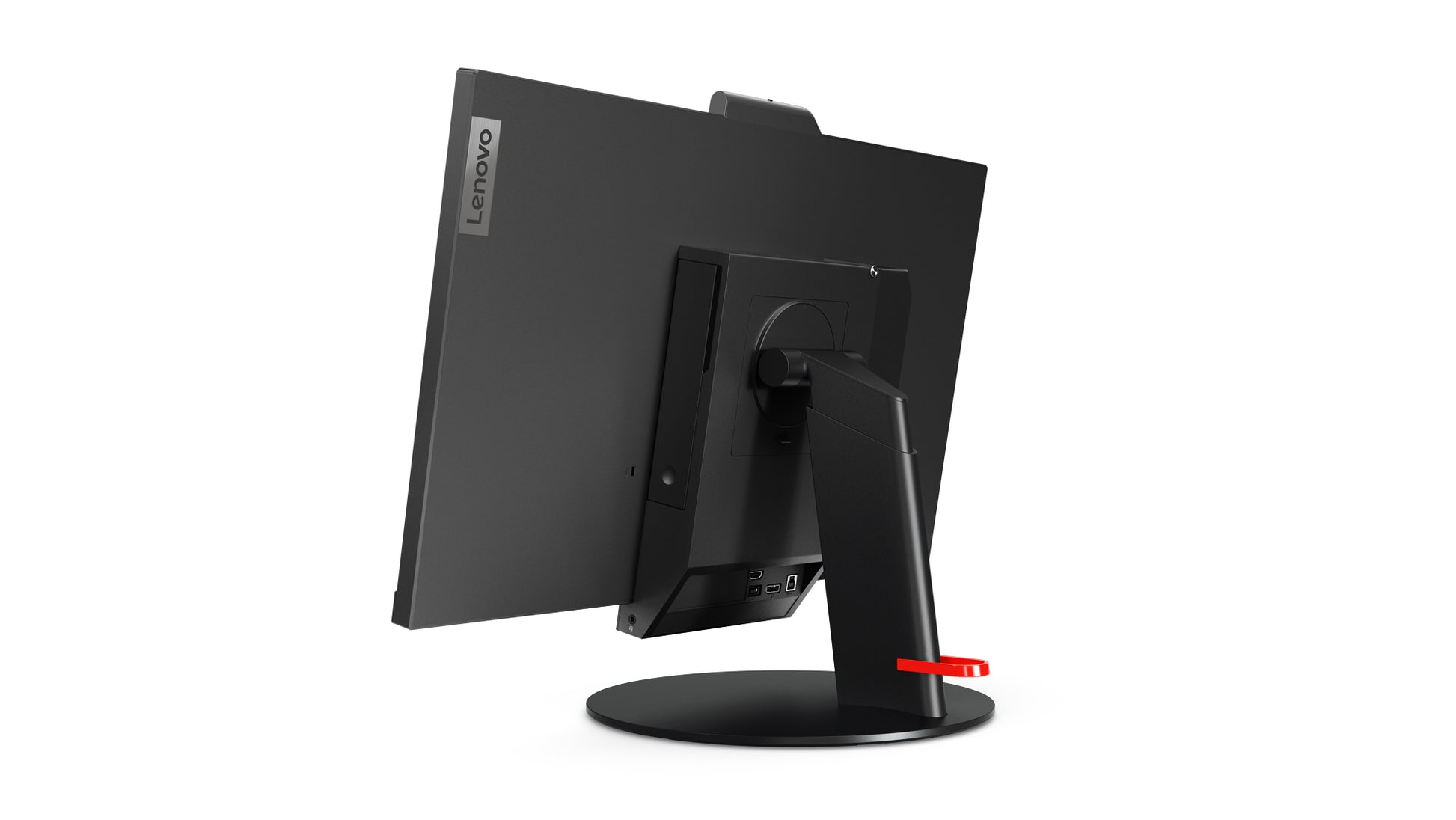 Lenovo ThinkCentre Tiny-In-One 27 – Monitor, 27", 350 cd/m², Webcam, Lautsprecher, VESA 100 × 100, Schwarz