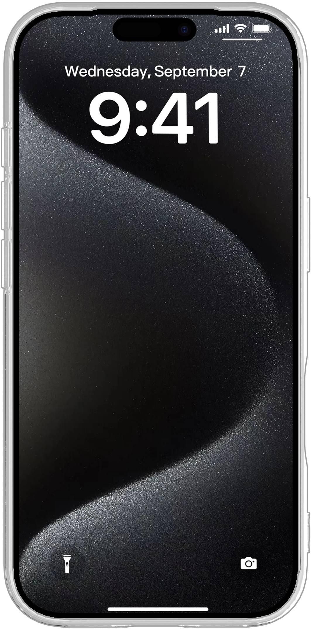 eSTUFF INFINITE (GRS) VIENNA Backcover – für Apple iPhone 17 – Kunststoff, Transparent, bis 1,2 m sturzsicher