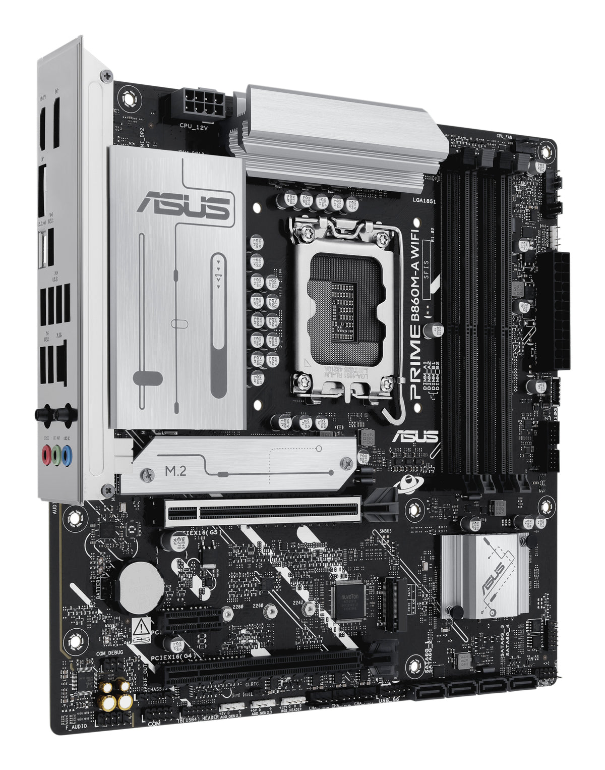 ASUS PRIME B860M-A WIFI – Mainboard – LGA 1851, Intel B860, mATX, DDR5