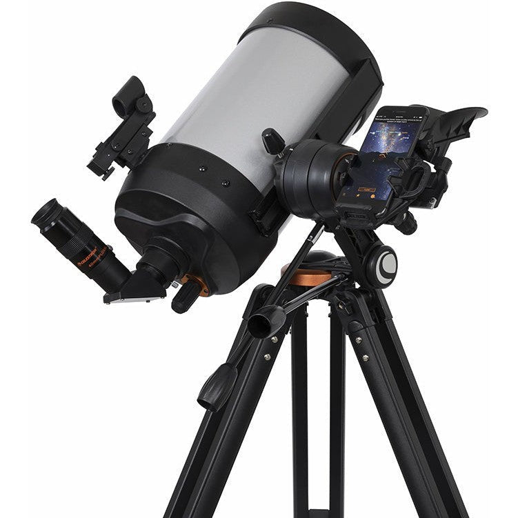Celestron StarSense Explorer DX 6 SCT – Spiegelteleskop, 15 cm Öffnung, 1500 mm, f/10, Schwarz/Silber