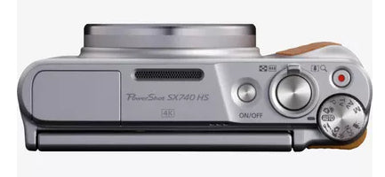 Canon PowerShot SX740 HS Lite Edition – 40× optischer Zoom, 20,3 MP, 4K, Silber