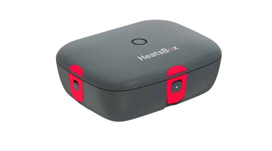HeatsBox Speisenwärmer HB-03-90 – 925 ml, Warmhaltefunktion, 90 W – Grau