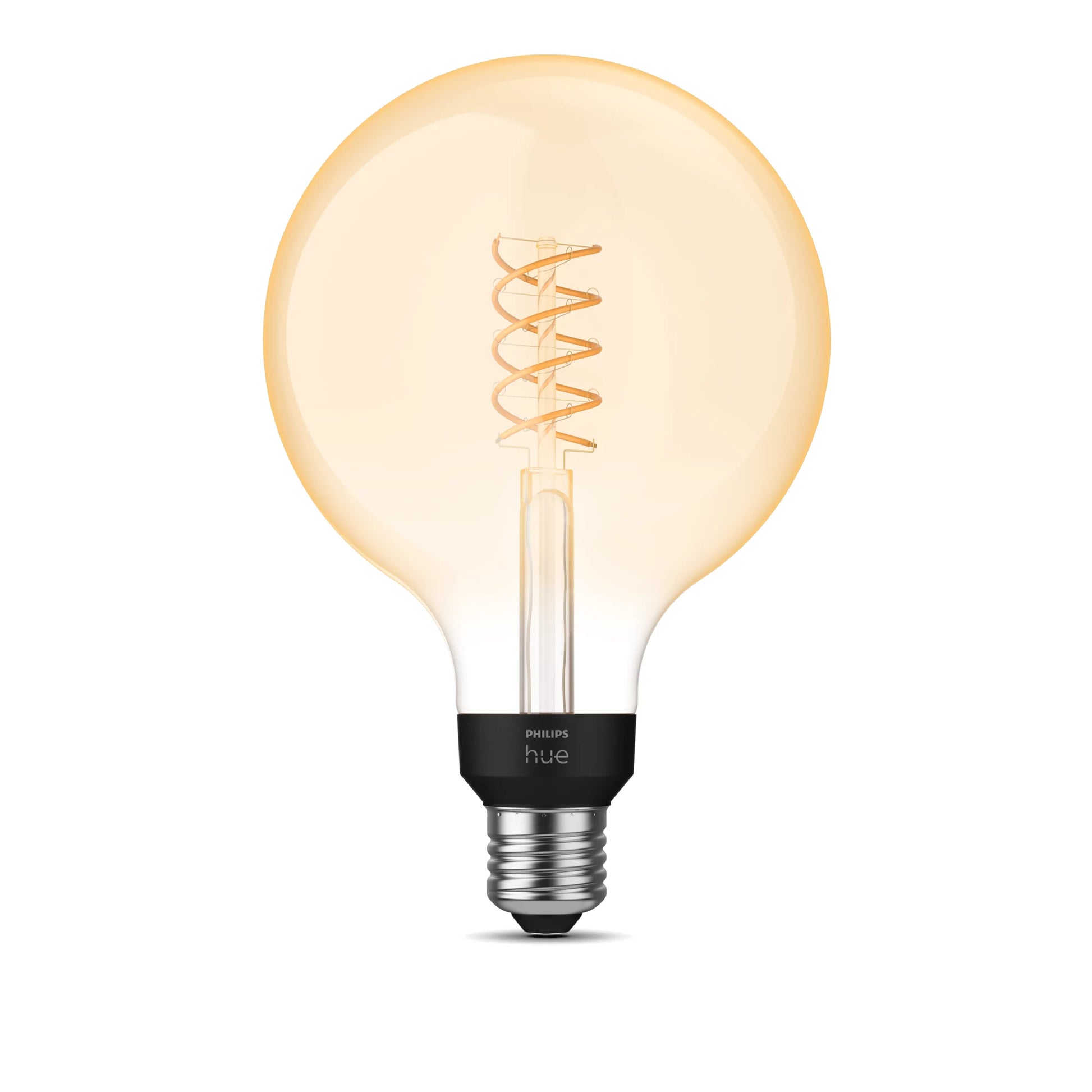 Philips by Signify Philips Hue Smart-Leuchtmittel E27 Weiss – 550 lm, 2100 K, App, dimmbar