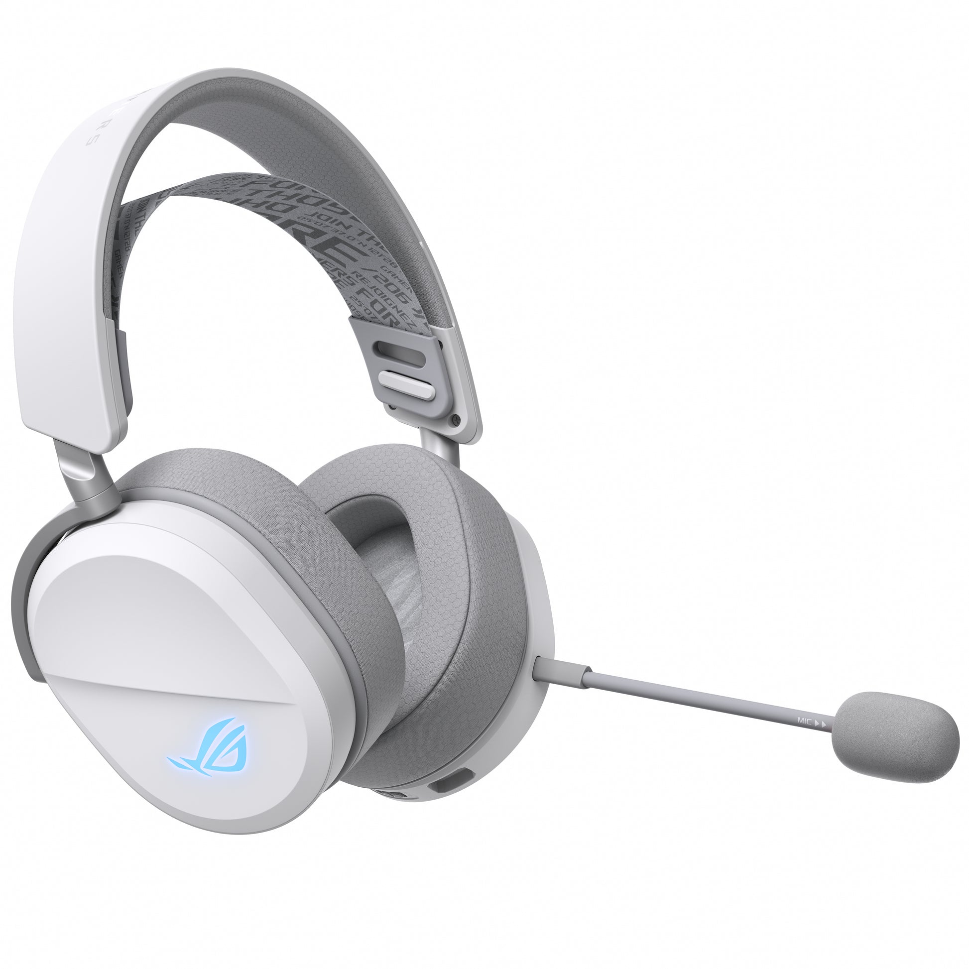 ASUS ROG Pelta – Wireless Gaming-Headset – Bluetooth, USB-C – Weiss