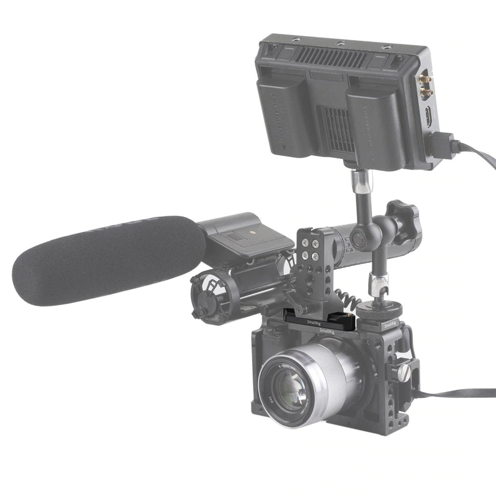 SmallRig 1195B Sicherheitsbügel 7 cm – Aluminium, 1/4"-Gewinde – für universelle Systeme