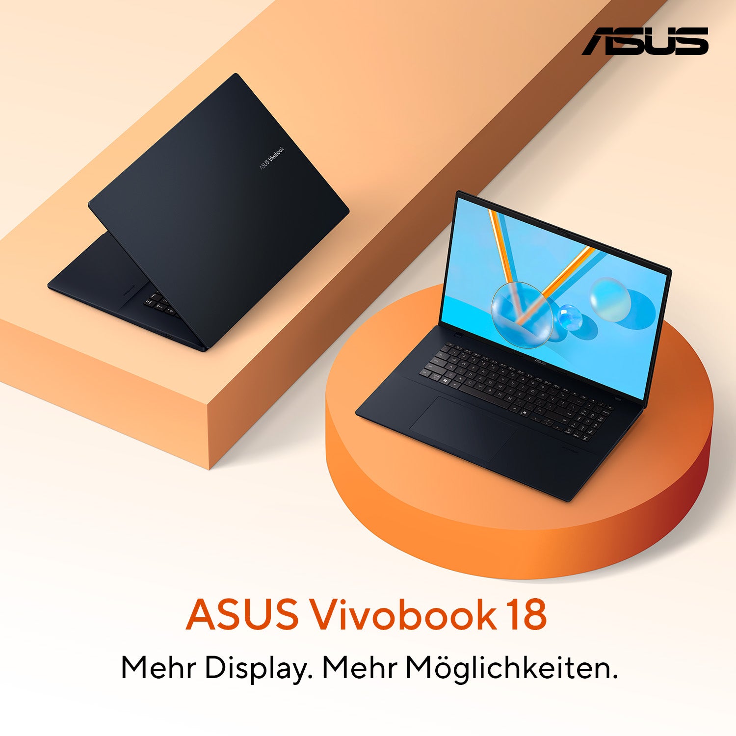ASUS Vivobook 18 M1807HA-S8026W – 18" WUXGA, Ryzen 7 260, 16 GB, 512 GB SSD, Win 11 Home