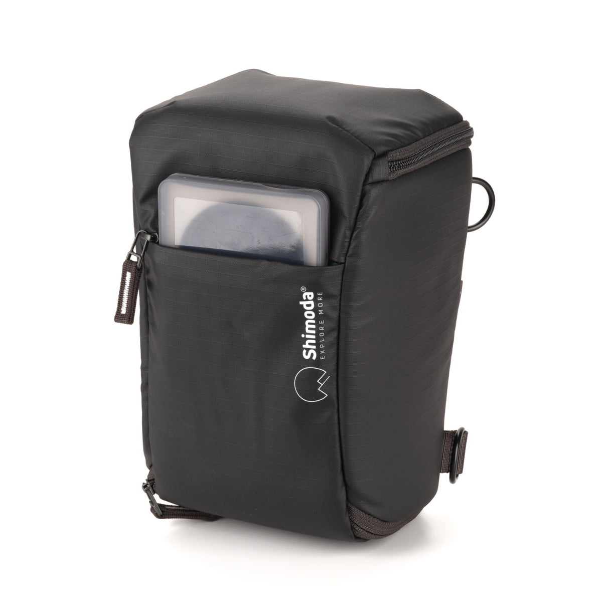 Shimoda Top Loader Toploader-Kameratasche – Nylon, Innenmasse 150 × 120 × 210 mm – für Drohnen – Schwarz