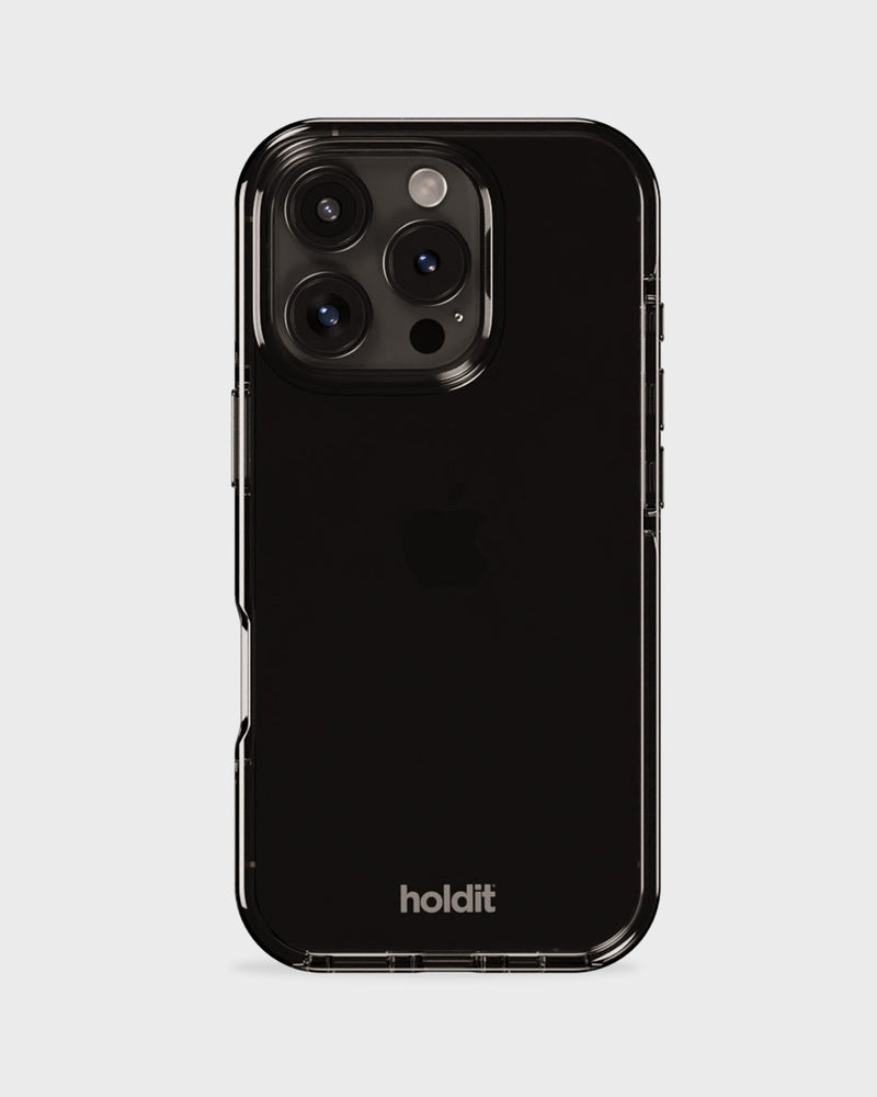 Holdit – Backcover – für Apple iPhone 16 Pro Max – schwarz – TPU