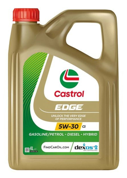 Castrol EDGE Motoröl 5W-30 C3 – für Diesel, Benzin & Hybrid – 4 l