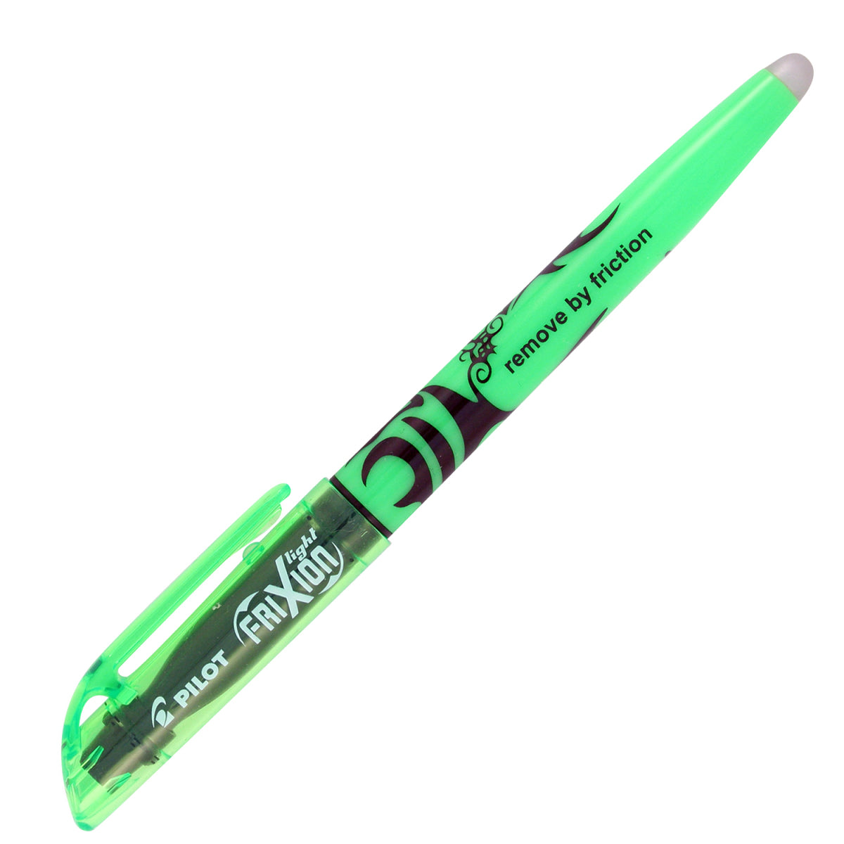 Pilot FriXion Light Textmarker Grün – Keilspitze, 3,3 mm, radierbar
