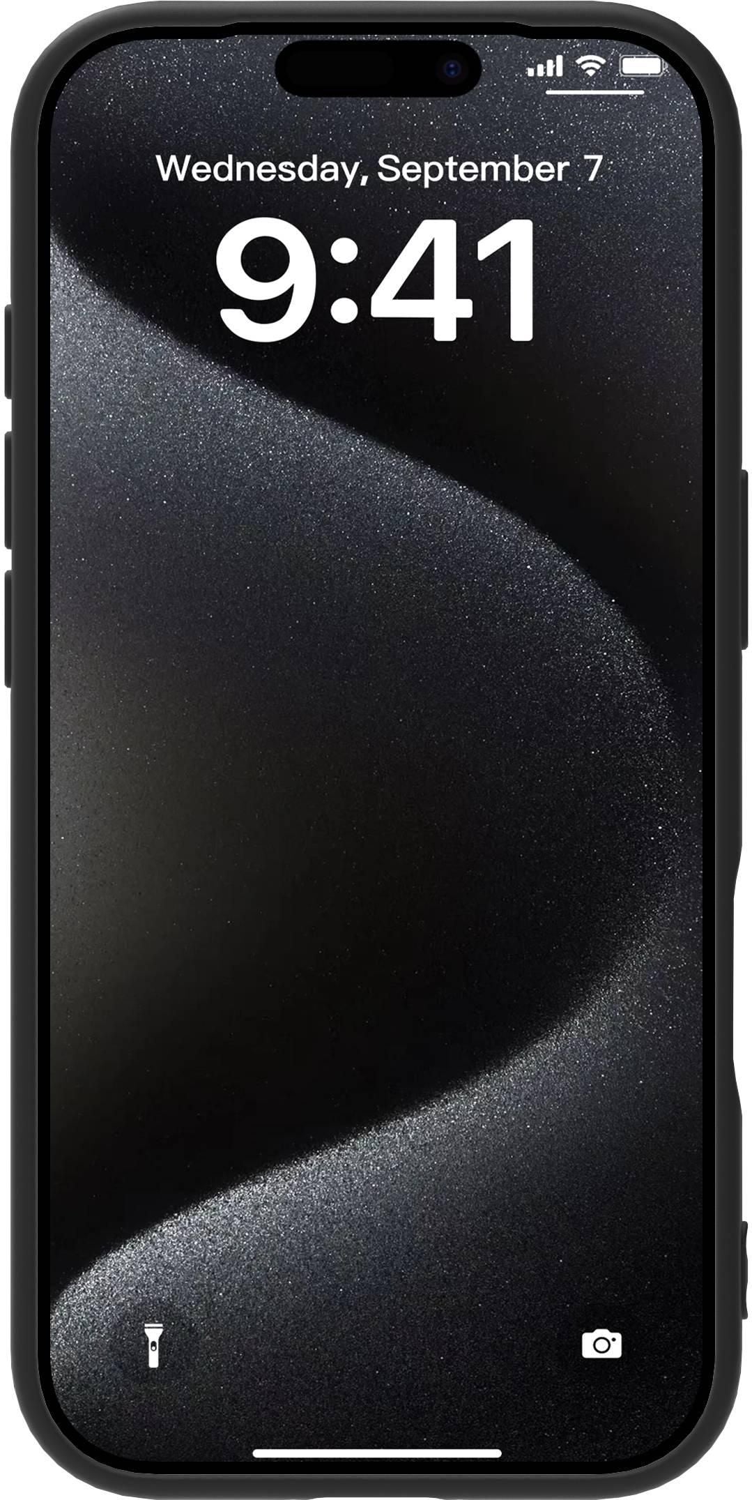 eSTUFF INFINITE (GRS) VIENNA Backcover – für Apple iPhone 17 Pro – MagSafe, Schwarz, bis 1,2 m sturzsicher