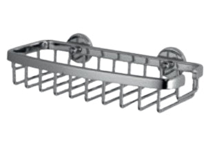 TESA Seifenhalter (Wand) ALUXX S – Edelstahl, 5 kg, Klebestreifen (ohne Bohren), 22×10,2×5 cm