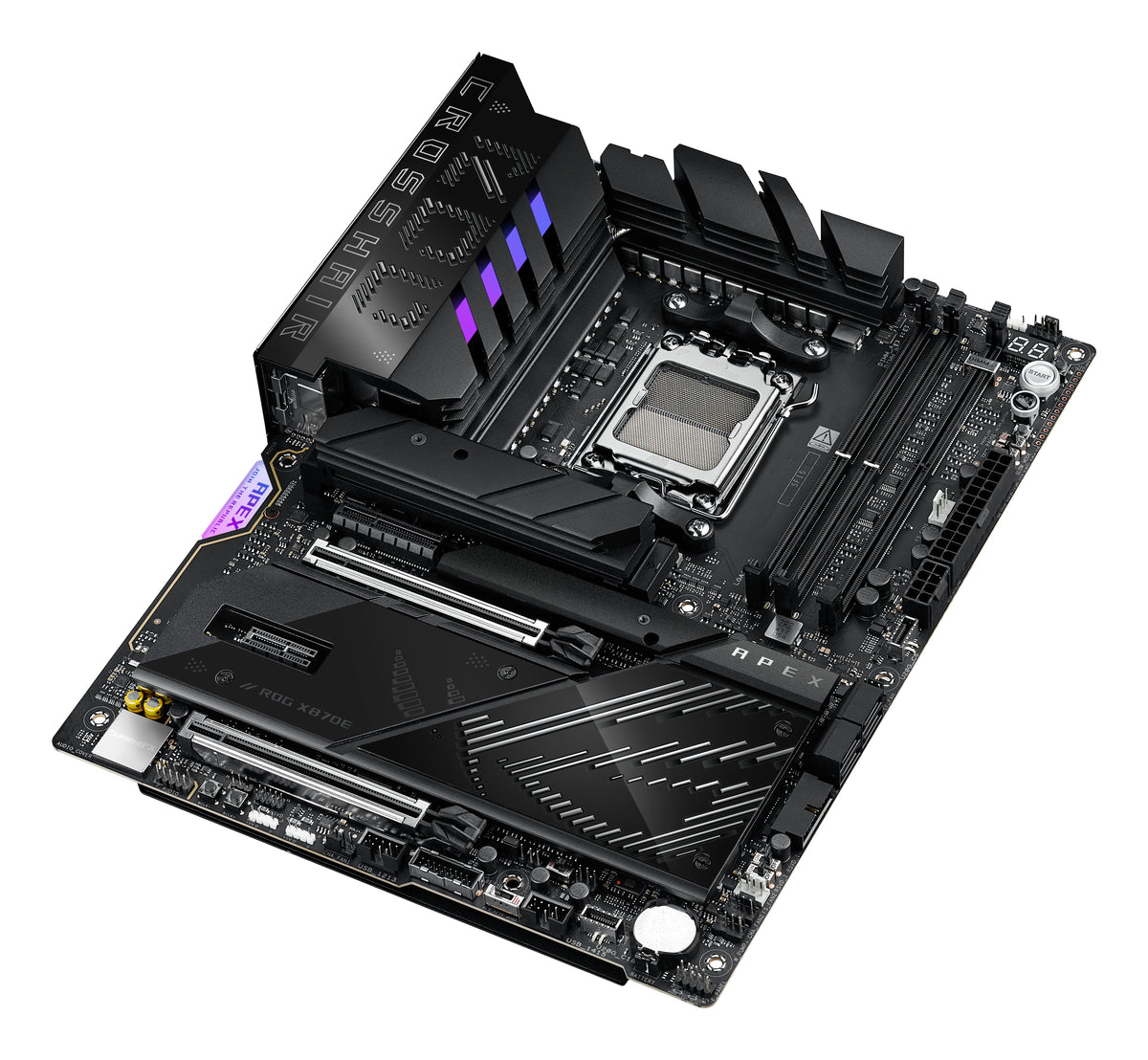 ASUS CROSSHAIR X870E APEX – Mainboard – AM5, AMD X870E, ATX, DDR5