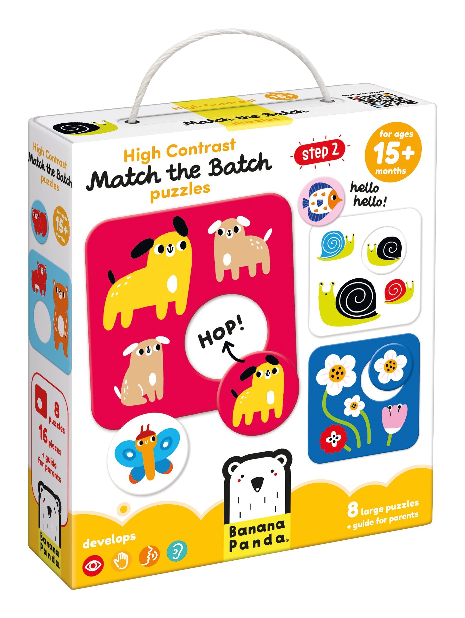 Banana Panda Puzzle Tiere – 16 Teile – 16,5 × 16,0 cm – ab 1,25 J.