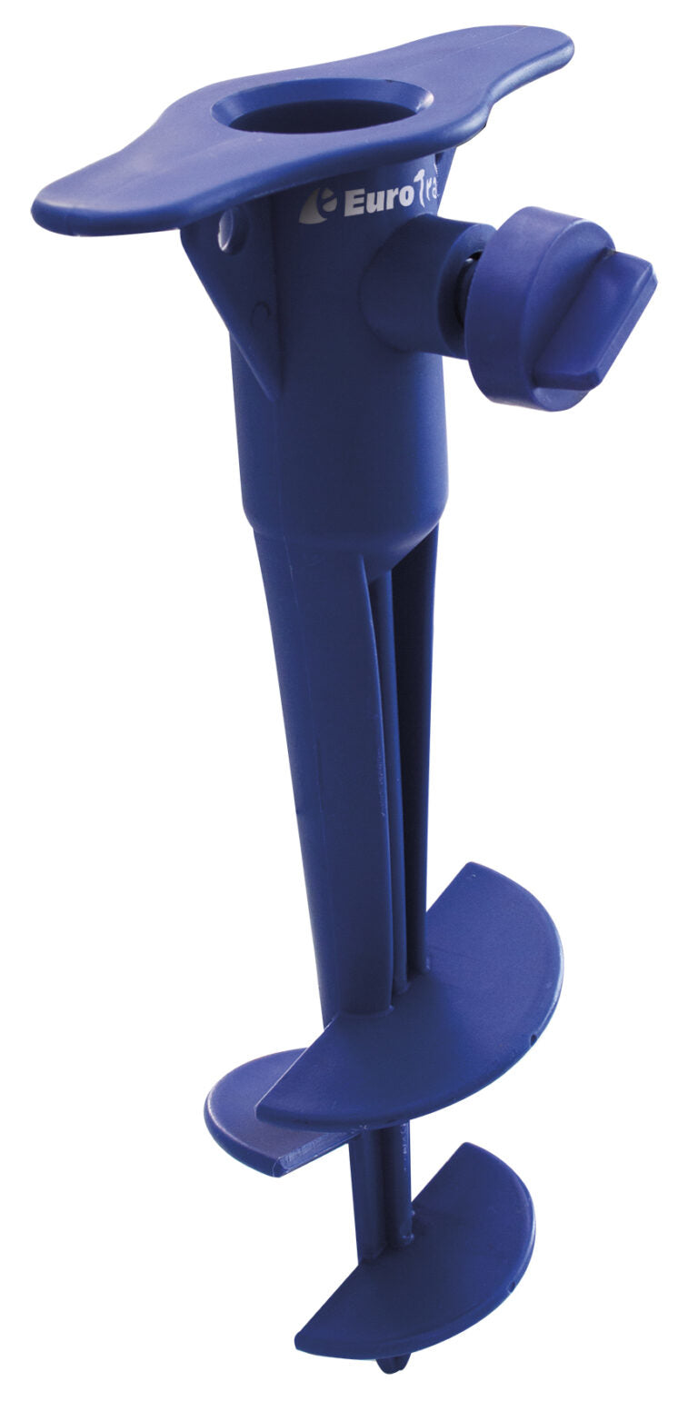 Eurotrail Sonnenschirmhalterung – 60×340×100 mm – Blau – Polypropylen (PP) – 205 g
