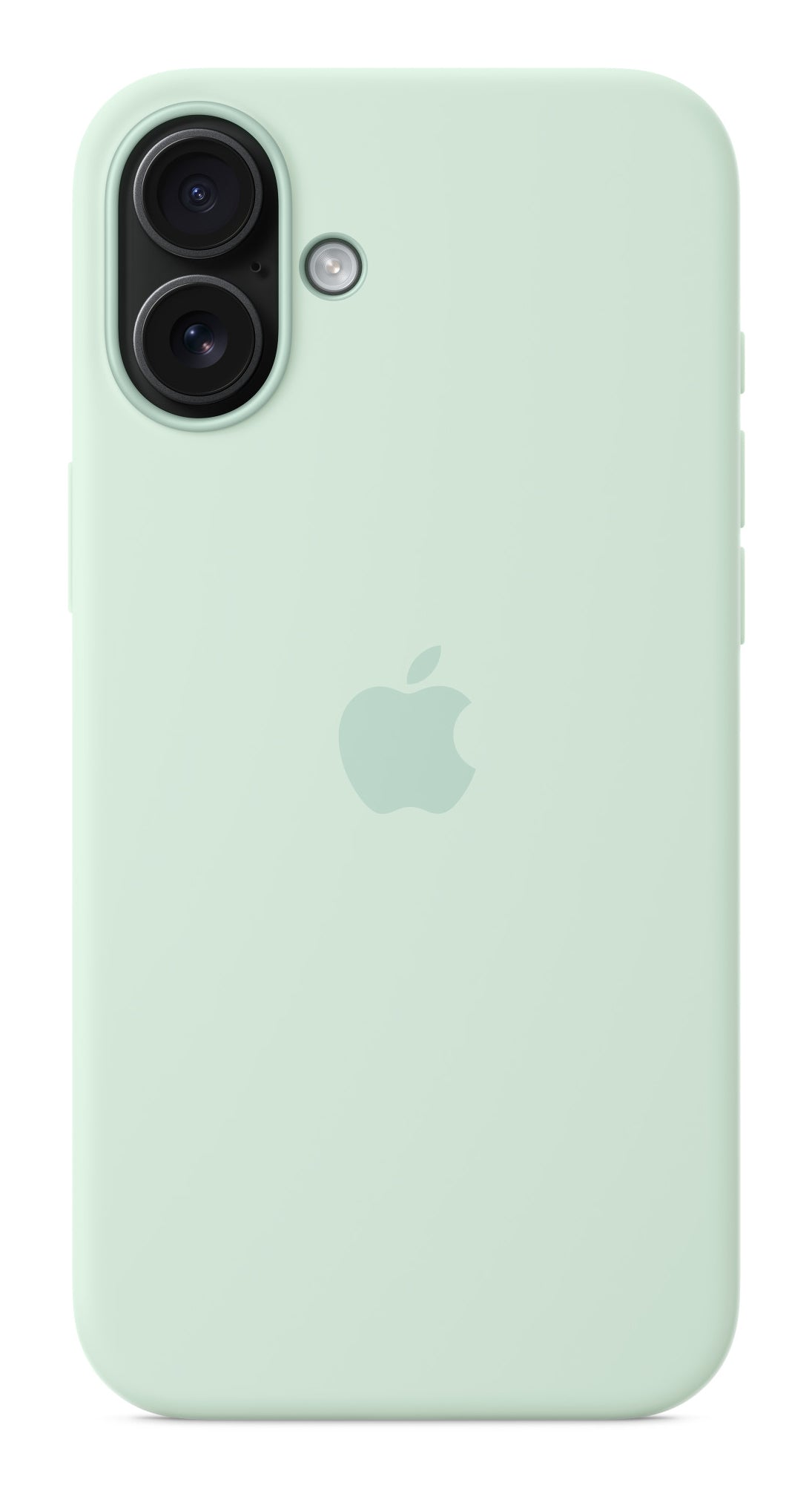 Apple Backcover – für Apple iPhone 16 Plus, MagSafe, Mikrofaser+Silikon, Aquamarin