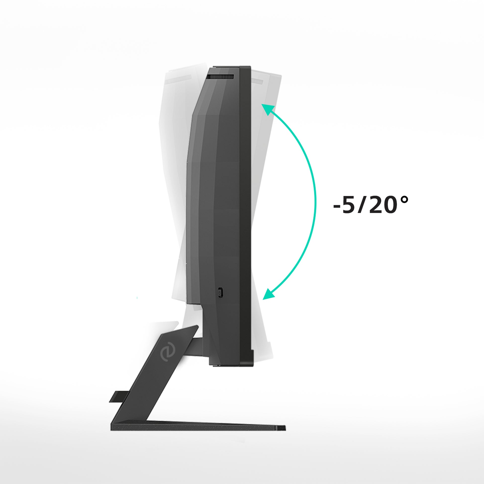 Philips 32M2C3500L/00 – Monitor, 31,5", VA, 180 Hz, 300 cd/m², Gebogen, VESA 100 × 100, Anthrazit