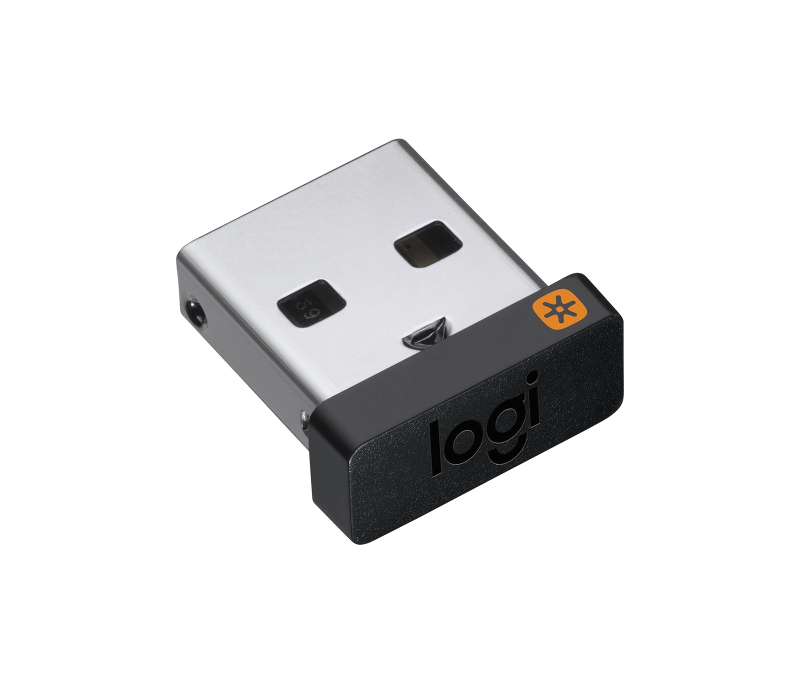 Logitech USB-Receiver (Unifying) – Schwarz/Silber – für Logitech Maus & Tastatur