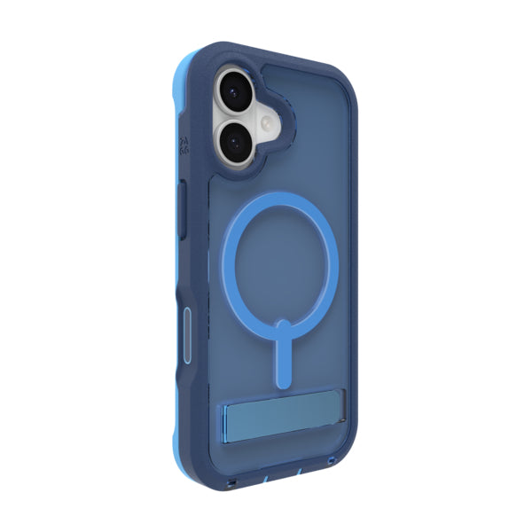 ZAGG Backcover Rainier Snap – für Apple iPhone 17 – Bryce Cobalt Horizon – Snap-/Lock-Verschluss