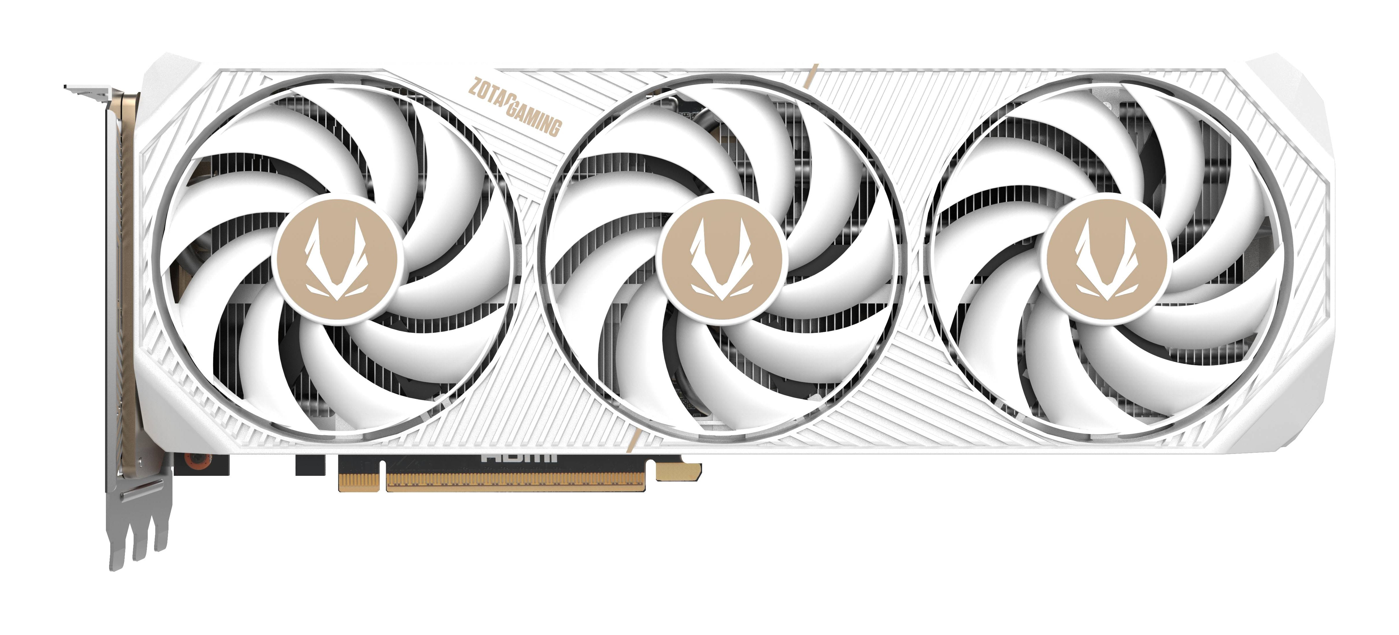 Zotac GeForce RTX 5070 Ti – 16 GB GDDR7, 256 Bit, PCIe x16 5.0, 300 W, Weiss, 3×DP, 1×HDMI
