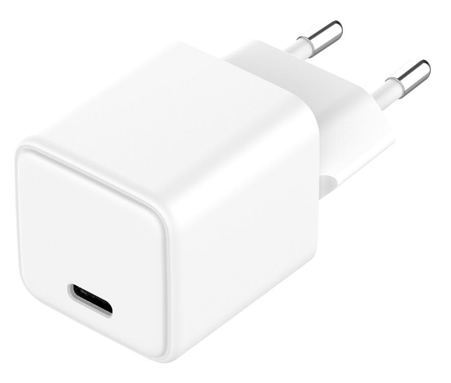 LMP Netzladegerät – 30 W, 1× USB-C, GaN, PD 3.0, PPS, weiss
