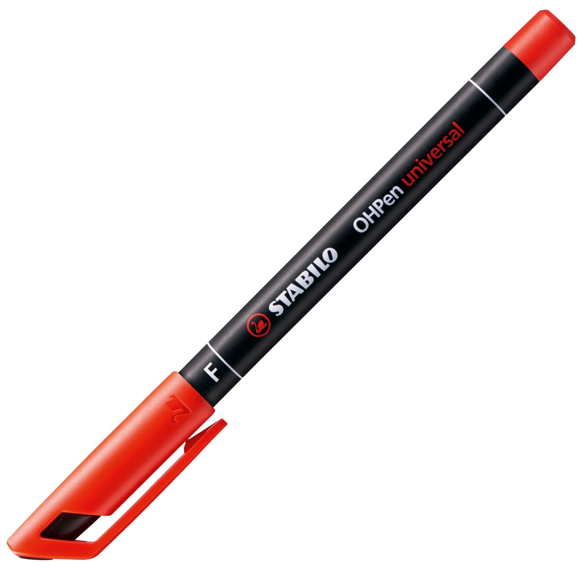 Stabilo OHP-Marker für Folien und glatte Oberflächen – Rot, 1er