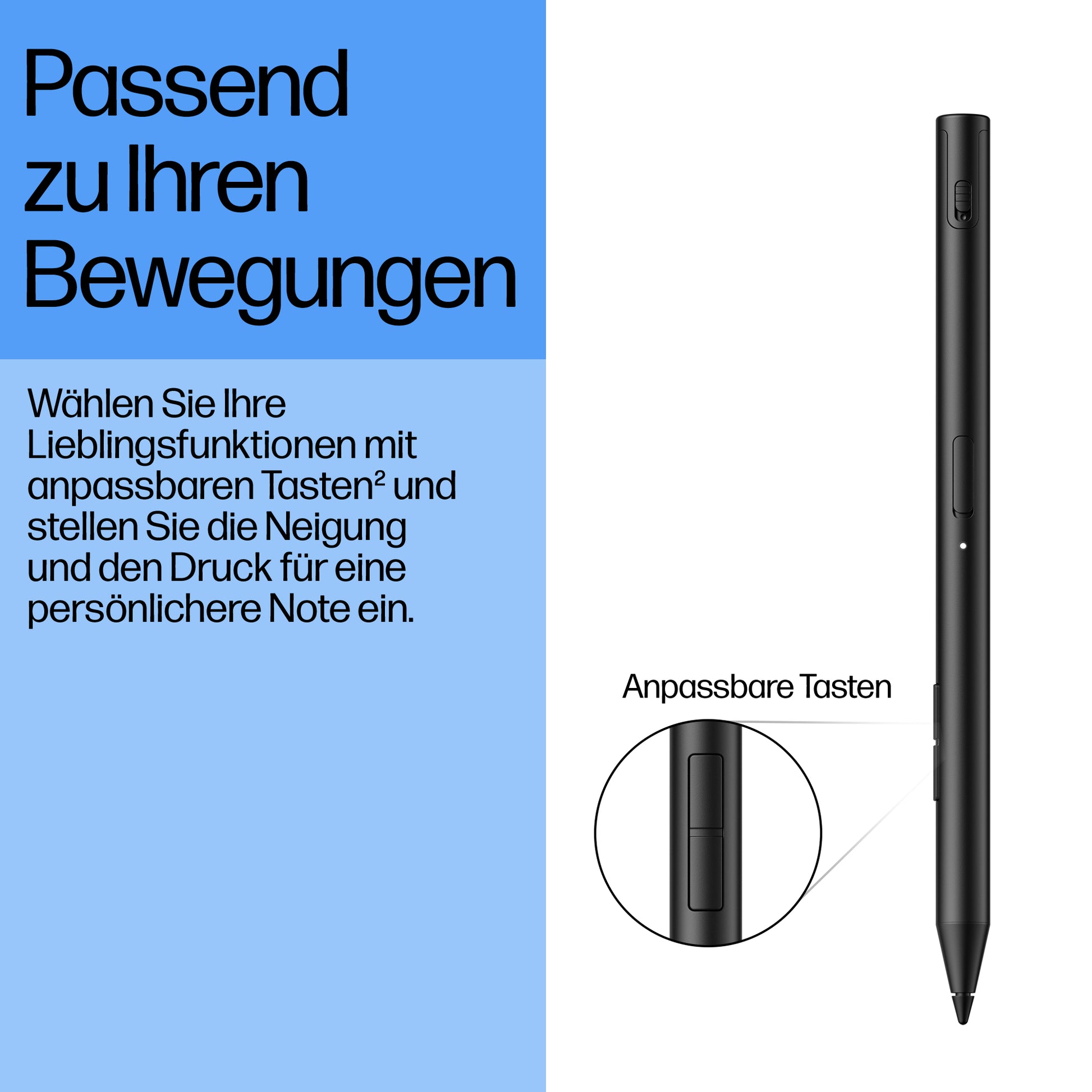 HP 700 Wiederaufladbarer Multi Pen – Schwarz