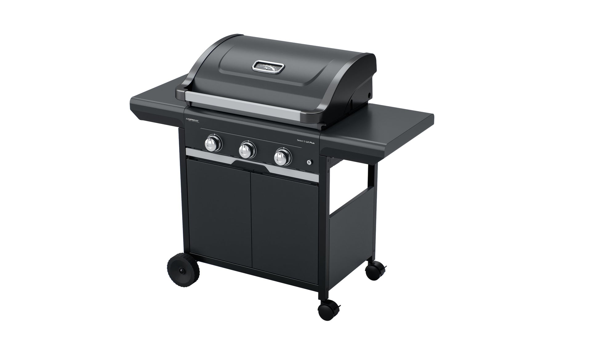 Campingaz Gasgrill Select 3 LX Plus – 3 Brenner, 2'500 cm², 9000 W – schwarz/emailliert