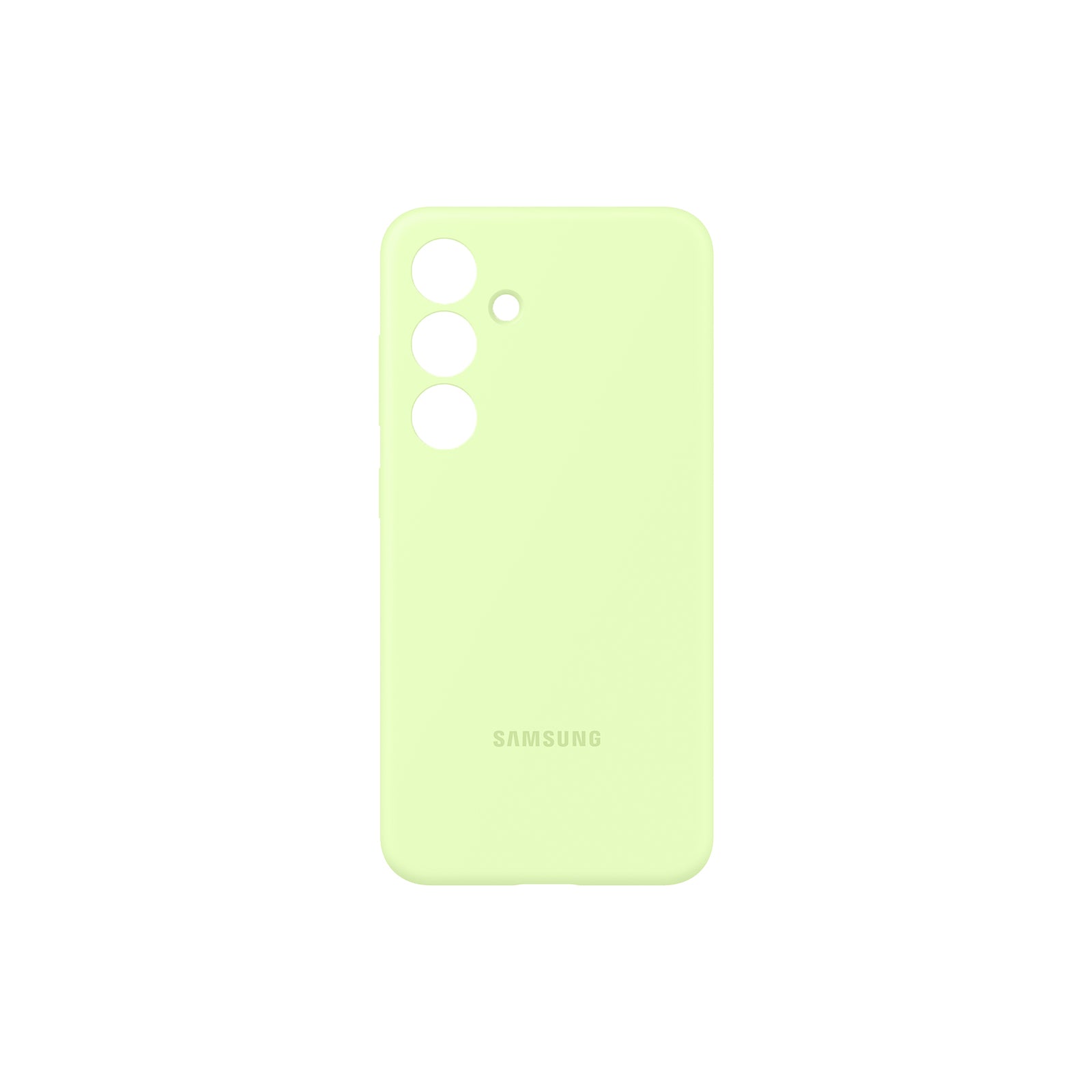 Samsung Backcover – für Samsung Galaxy S24 – grün – Silikon, stossgeschützt, kratzresistent