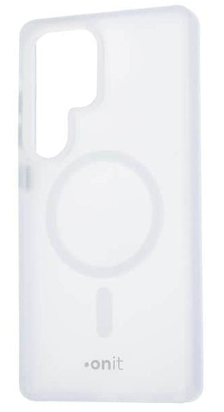 ONIT Mill.Std. Backcover – für Samsung Galaxy S25 Ultra, MagSafe, PC+TPE+TPU, Weiss matt, bis 3 m Sturzsicher