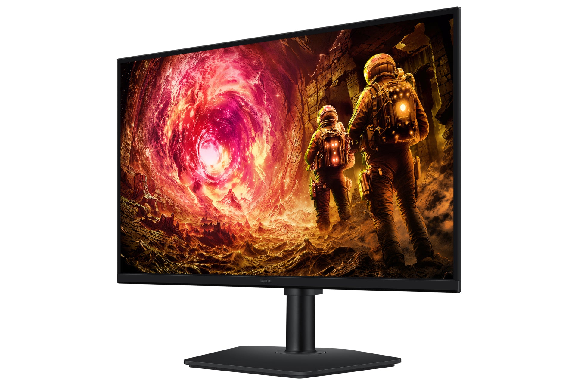 Samsung S27FG506EU – Monitor, 27", 300 cd/m², HDR10, G-SYNC kompatibel, FreeSync, VESA 100 × 100, Schwarz
